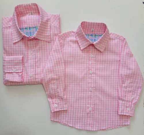 Camisa Xadrez Tal Pai Tal Filho