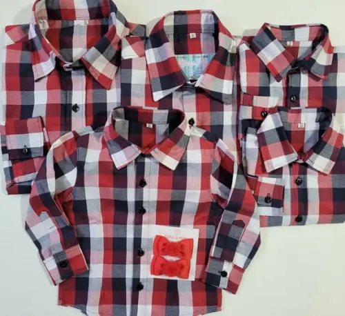 Camisa Xadrez Tal Pai Tal Mãe Tal Filho