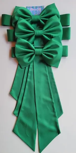 Cinto para Vestido Daminha Verde Esmeralda