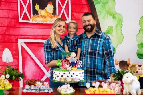 Camisa Xadrez Tal Pai Tal Mãe Tal Filho