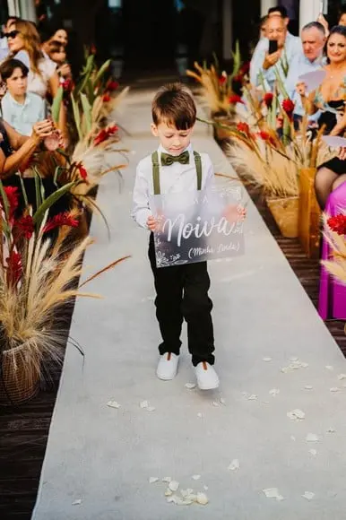 Roupa para Pajem Preta