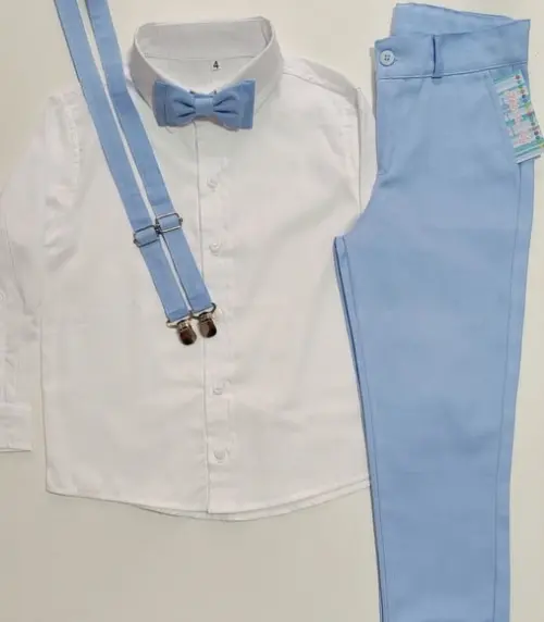 Roupa Pajem Azul Serenity