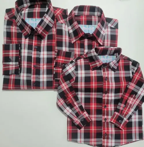 Camisa Xadrez Tal Pai Tal Mãe Tal Filho