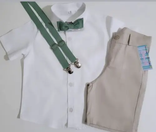Roupa Pajem Bege