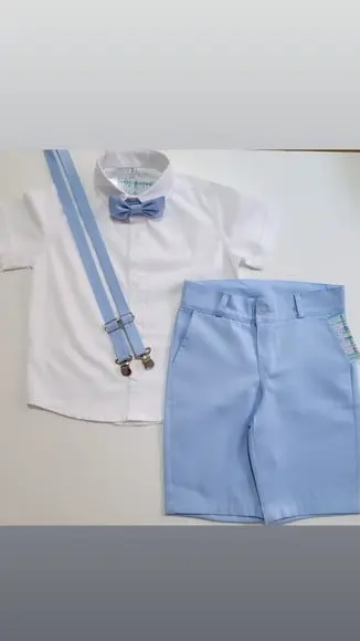 Roupa Pajem Azul Serenity