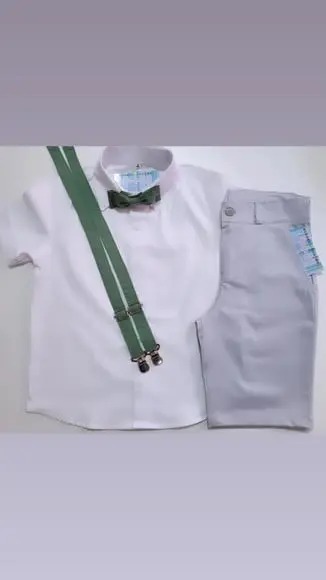 Roupa Pajem Cinza