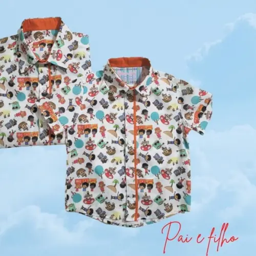 Camisa Tal Pai Tal Filho Três Palavrinhas