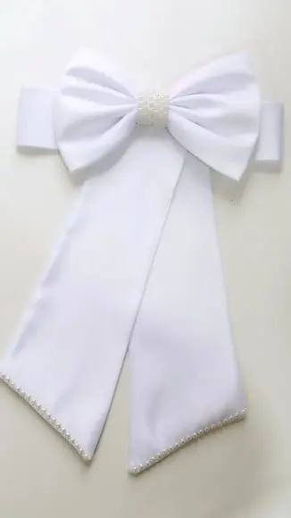 Cinto para Vestido Daminha Branco