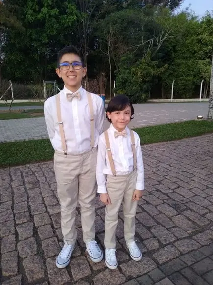 Roupa Pajem Bege