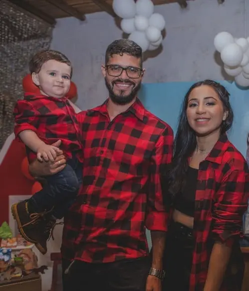 Camisa Xadrez Tal Pai Tal Mãe Tal Filho
