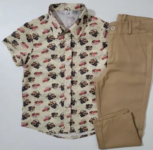 Roupa Carros Infantil