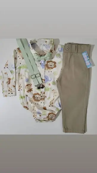 Roupa Safari para Gêmeos