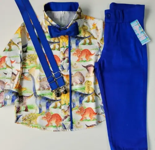Roupa Dinossauro e Calça