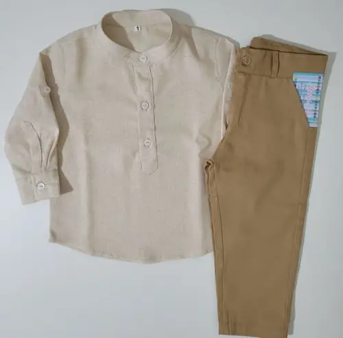 Camisa Infantil linho mais calça