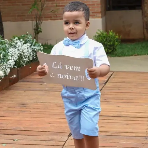 Roupa Pajem Azul serenity