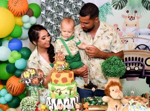 Roupa Safari Tal Pai Tal Filho e Mãe