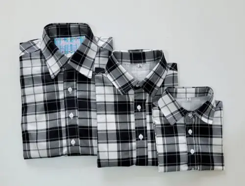 Camisa Xadrez Tal Pai Tal Mãe Tal Filho