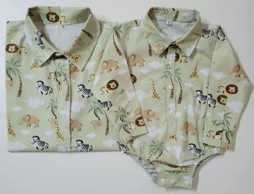 Camisa Safari Tal Pai Tal Filho