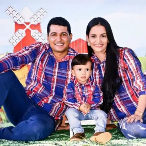 Camisa Xadrez Tal Pai Tal Mãe Tal Filho