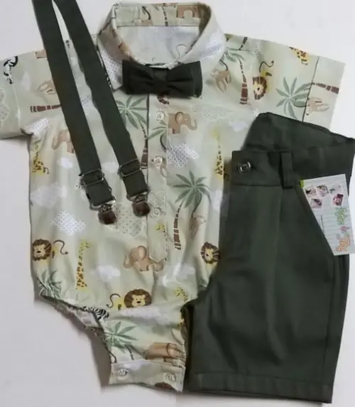 Roupa Safari Menino