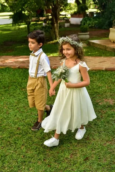 Roupa Pajem Caramelo