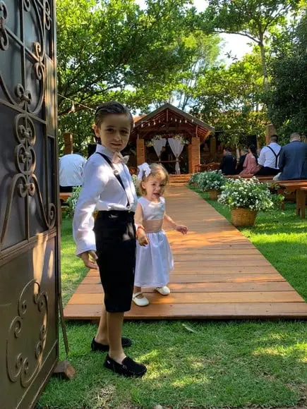 Roupa Pajem Preta