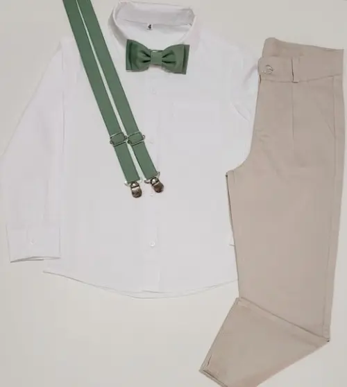 Roupa Pajem Bege