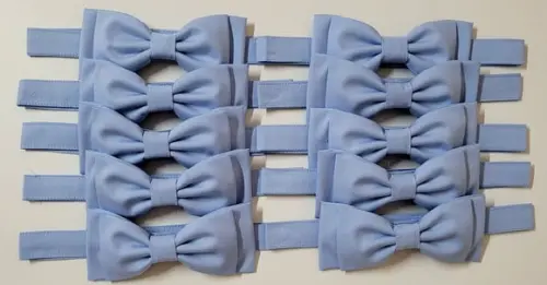 Gravata Borboleta Padrinhos Azul