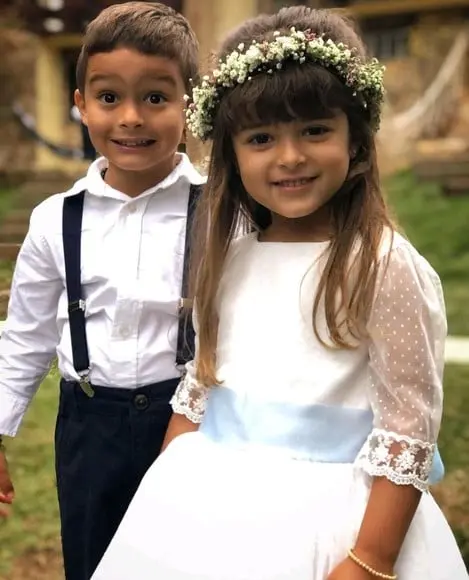 Roupa Pajem Preta