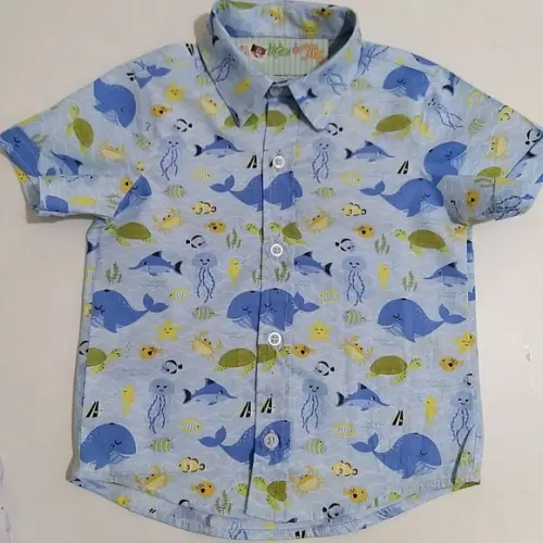 Camisa Fundo Do Mar