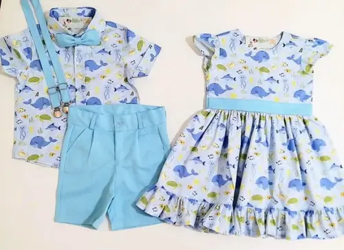 Roupa Fundo do Mar para Gemeos