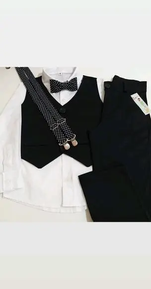 Roupa Pajem com Colete