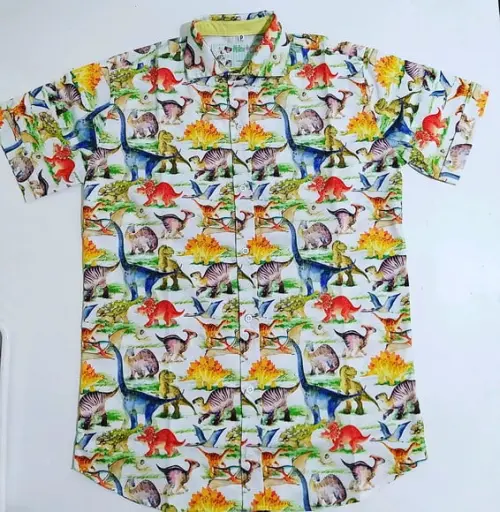 Camisa Dinossauro Adulto