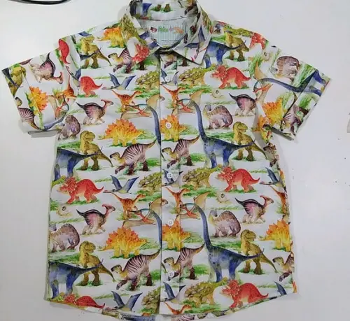 Camisa Dinossauro Infantil