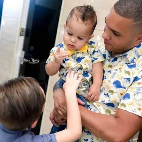 Roupa Fundo do Mar para Pai e Filho