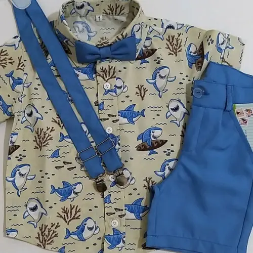Roupa baby shark