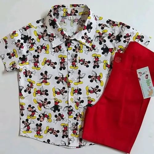 Roupa Mickey Verão