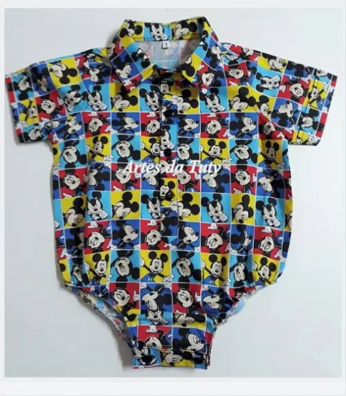 Camisa Body Mickey