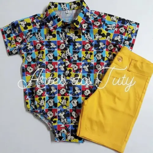 Roupa Mickey