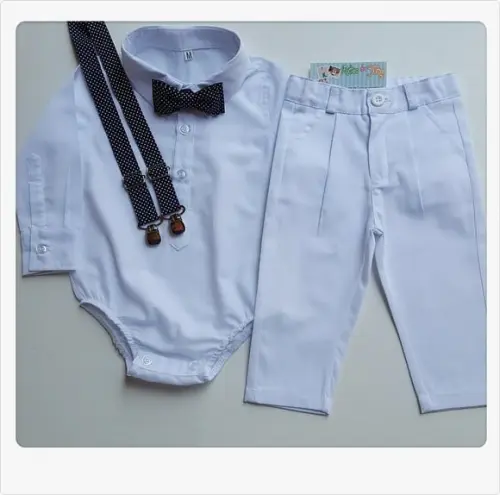 Roupa Batizado Calça e Camisa