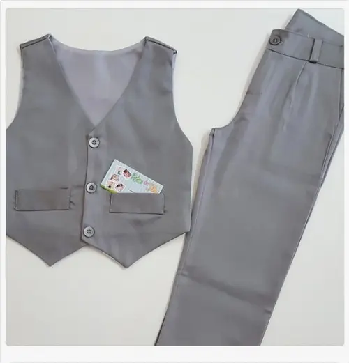 Calça e Colete Para Pajem