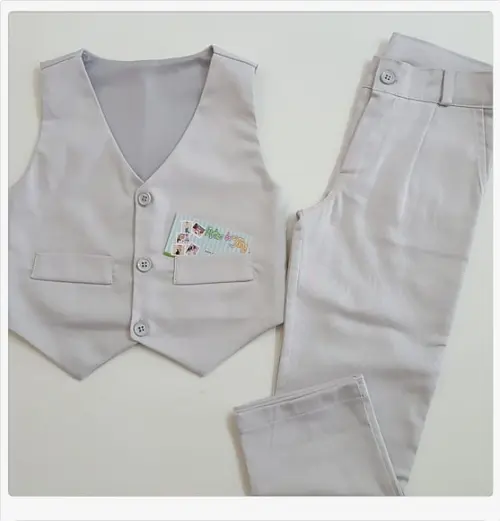 Calça e Colete Para Pajem