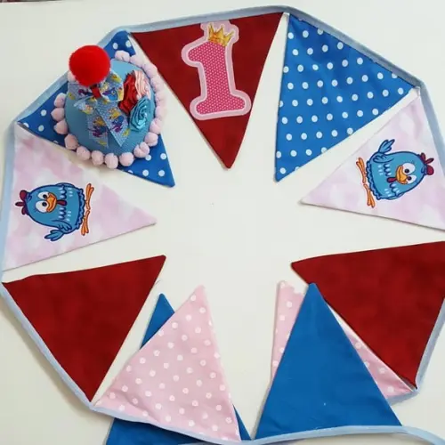 Bandeirolas Galinha Pintadinha