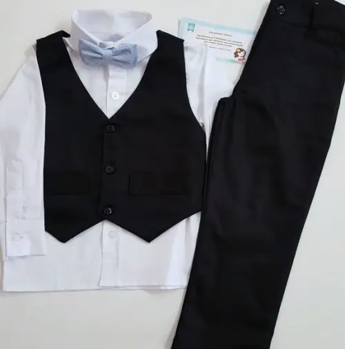 Roupa Pajem Colete e Calça