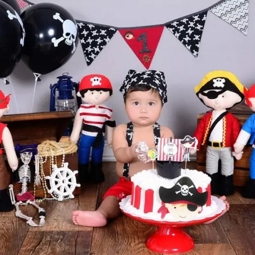 Conjunto Smash The Cake Piratas