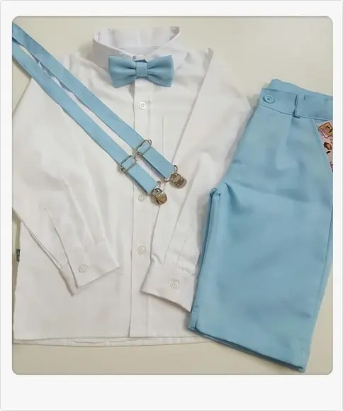 Roupa Batizado Camisa Manga Longa