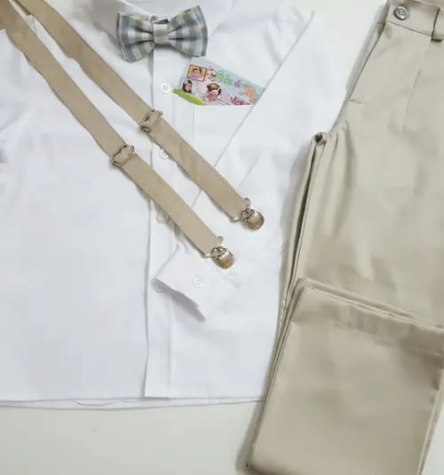 Roupa Pajem com Camisa M. Longa e Calça