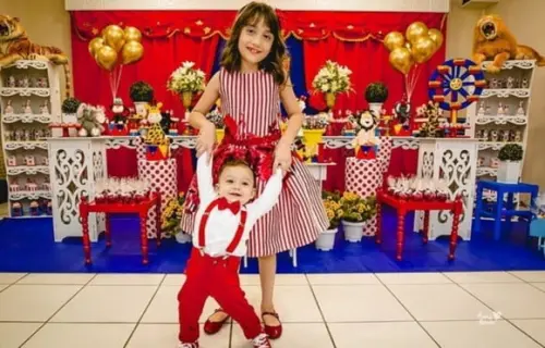 Roupa Festa Circo