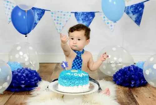 Gravata e Bandeiras para Smash the Cake
