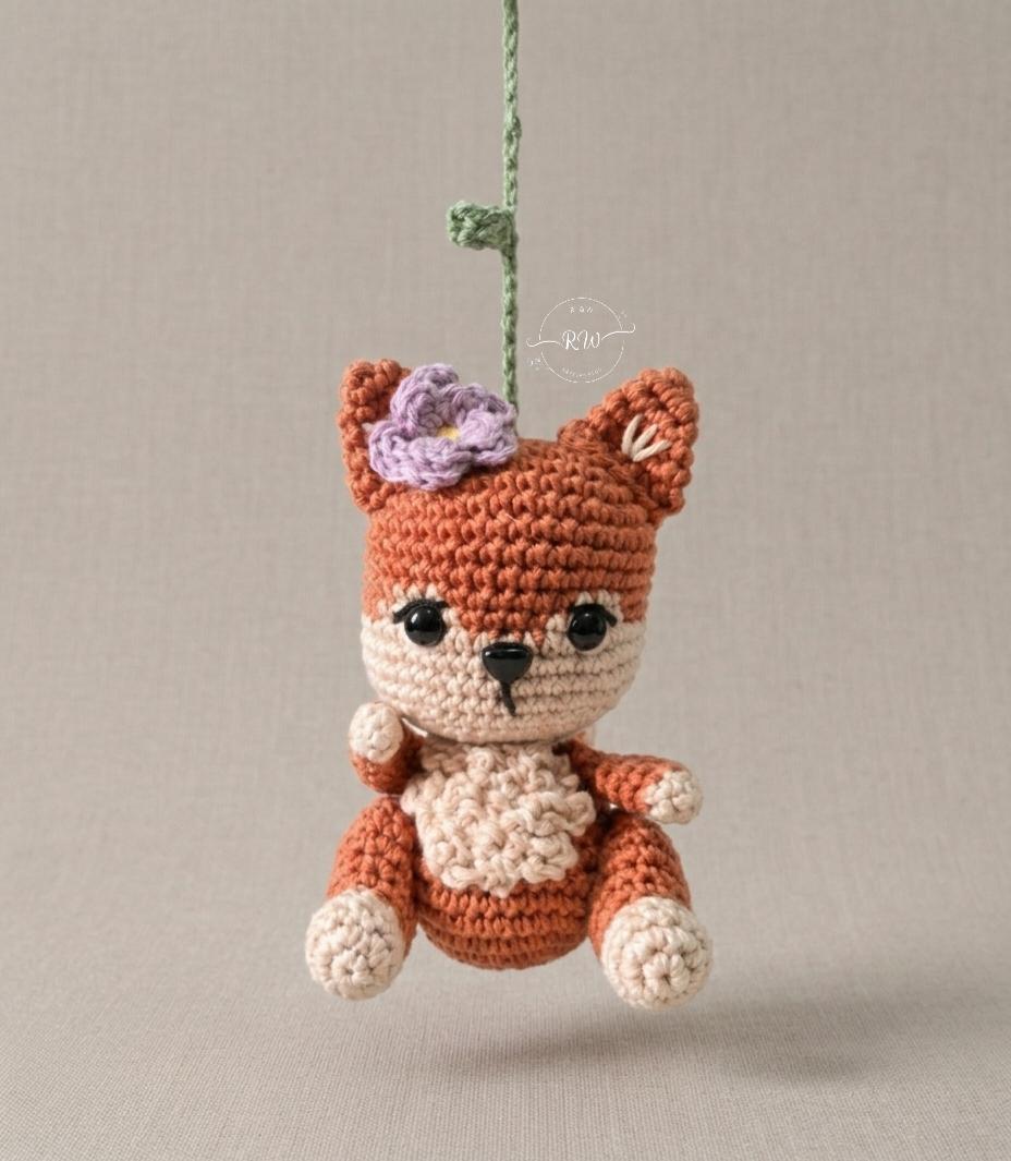 Mobile Bosque Encantado | Amigurumi | Jardim Encantado
